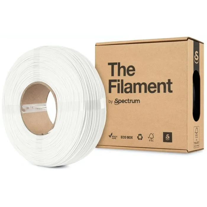 Пластик для 3D-принтера The Filament PLA HS 1.75mm 1kg ReFill WHITE, TRAFFIC (TF-24071) изображение 3