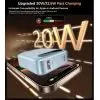 Батарея універсальна Choetech 10000mA, 22.5W, PD, QC, blue (B860-CCLBE) зображення 5