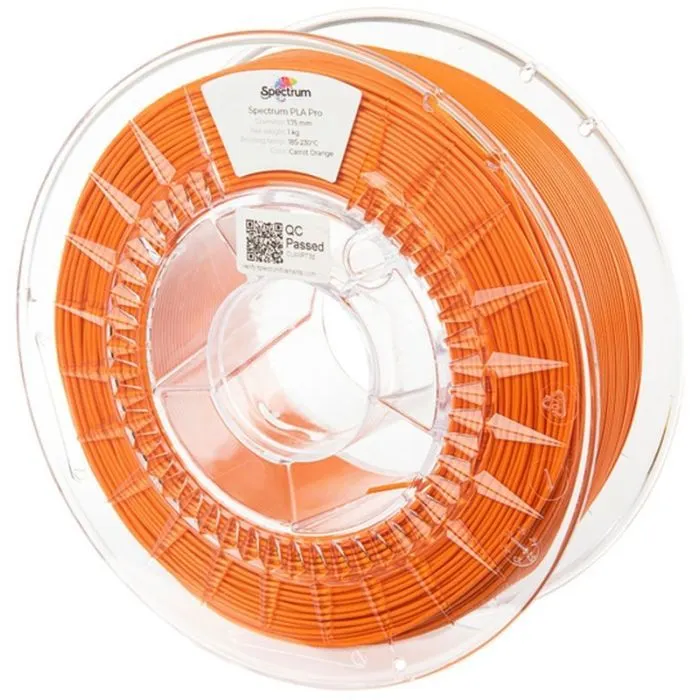 Пластик для 3D-принтера Spectrum PLA Pro 1.75mm 1kg Orange, Carrot (80130)
