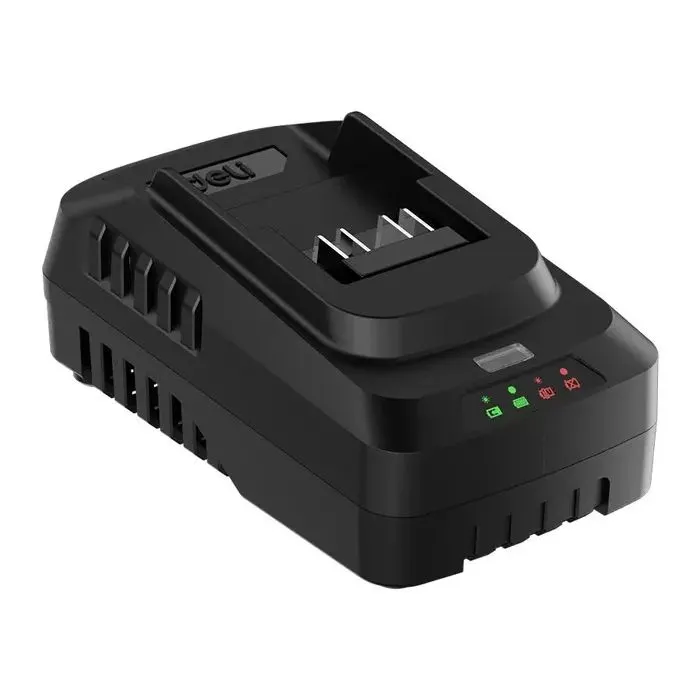 Зарядний пристрій для акумуляторів інструменту Deli 21V, 2A (DE-CD20A2E) зображення 3