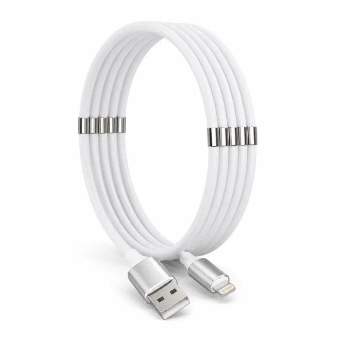 Дата кабель USB 2.0 AM to Lightning 1.0m 2.4A white XoKo (XK-UTL-001-WH)