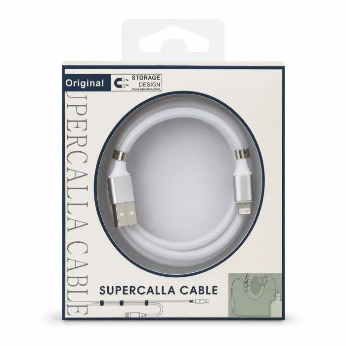 Дата кабель USB 2.0 AM to Lightning 1.0m 2.4A white XoKo (XK-UTL-001-WH) изображение 3