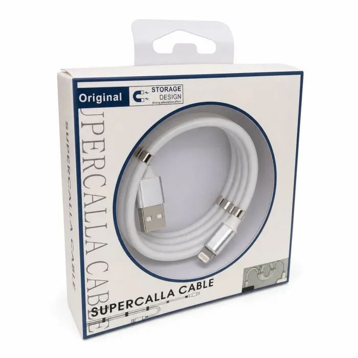 Дата кабель USB 2.0 AM to Lightning 1.0m 2.4A white XoKo (XK-UTL-001-WH) изображение 4