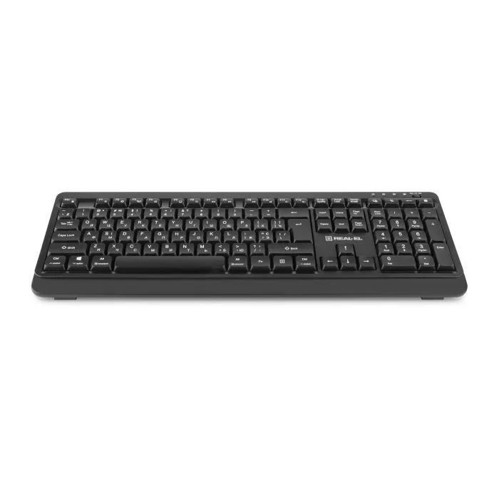 Клавиатура REAL-EL RK-760W Wireless Black (EL123100058) изображение 4