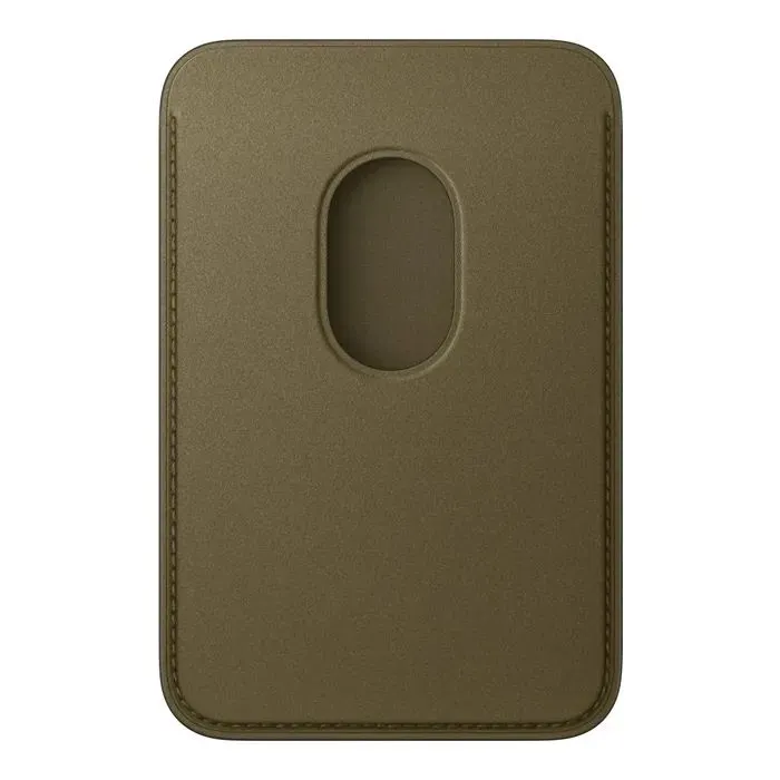 Чохол до мобільного телефона Apple FineWoven Wallet MagSafe iPhone Dark Olive (MK9K4ZM/A) зображення 2