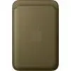 Чохол до мобільного телефона Apple FineWoven Wallet MagSafe iPhone Dark Olive (MK9K4ZM/A)