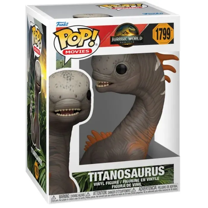 Фигурка Funko Pop Jurassic World Series Titanosaur (86660) изображение 2