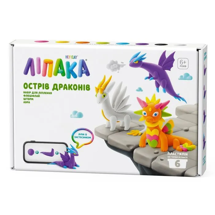 Набор для творчества Lipaka Dragon Island Flashfly, Storm, Aura (60060-UA01)