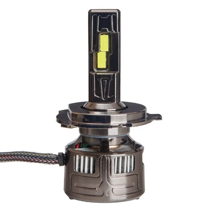 Автолампа PULSO LF4-H4-H/L/Flip Chip/12V/300W/100000Lm/6000k (LF4-H4) зображення 2