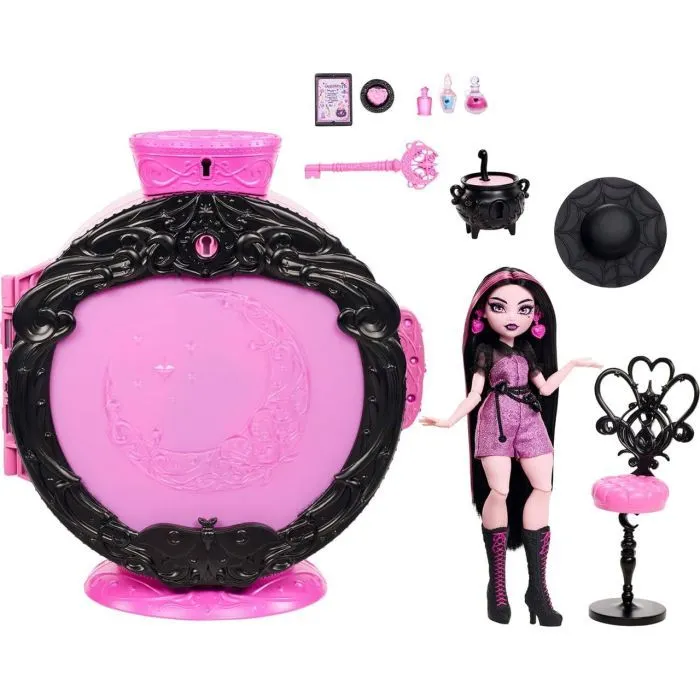 Лялька Monster High Набір з лялькою Дракулора “Таємна зіллєварня” (JKD76) зображення 2