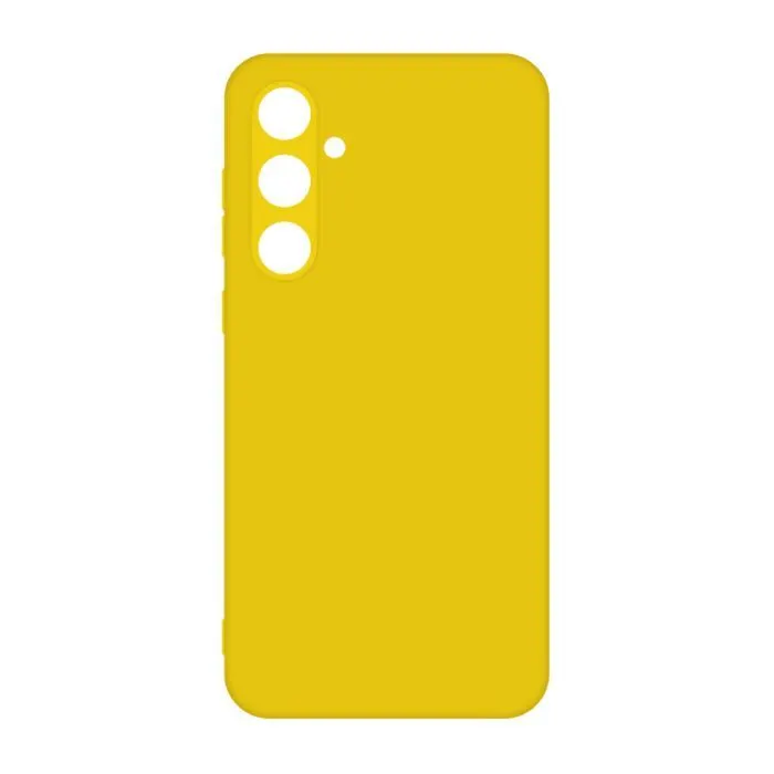 Чохол до мобільного телефона Intaleo Silicone Samsung Galaxy A35 Yellow (1283126600173)