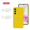 Чохол до мобільного телефона Intaleo Silicone Samsung Galaxy A35 Yellow (1283126600173) зображення 3