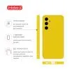 Чохол до мобільного телефона Intaleo Silicone Samsung Galaxy A35 Yellow (1283126600173) зображення 4