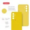 Чохол до мобільного телефона Intaleo Silicone Samsung Galaxy A35 Yellow (1283126600173) зображення 5