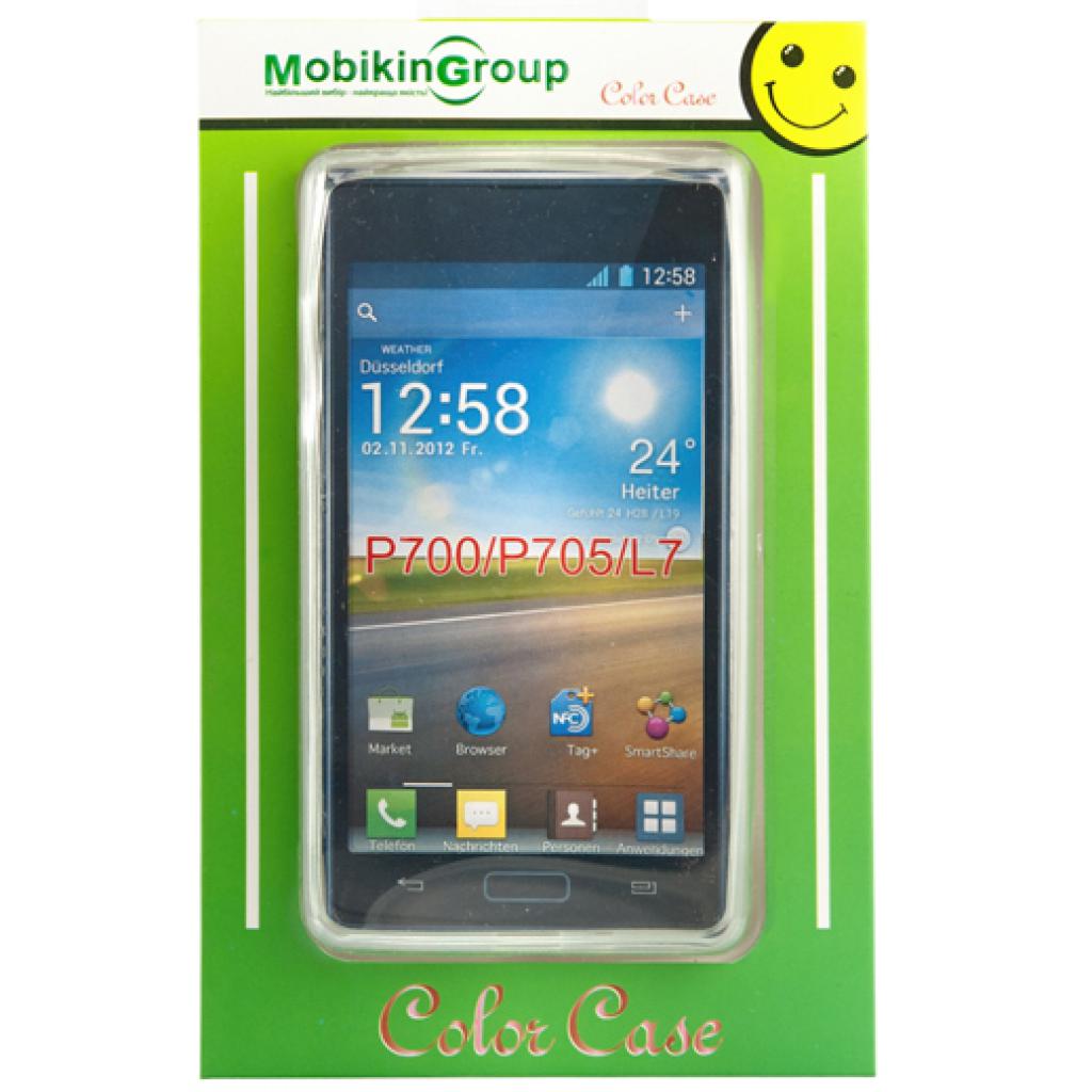 Чохол до мобільного телефона Mobiking Samsung I9103 white/Silicon (16709)