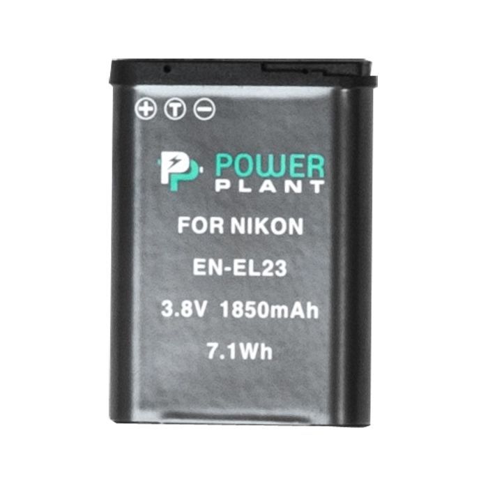 Аккумулятор к фото/видео PowerPlant Nikon EN-EL23 (DV00DV1396)