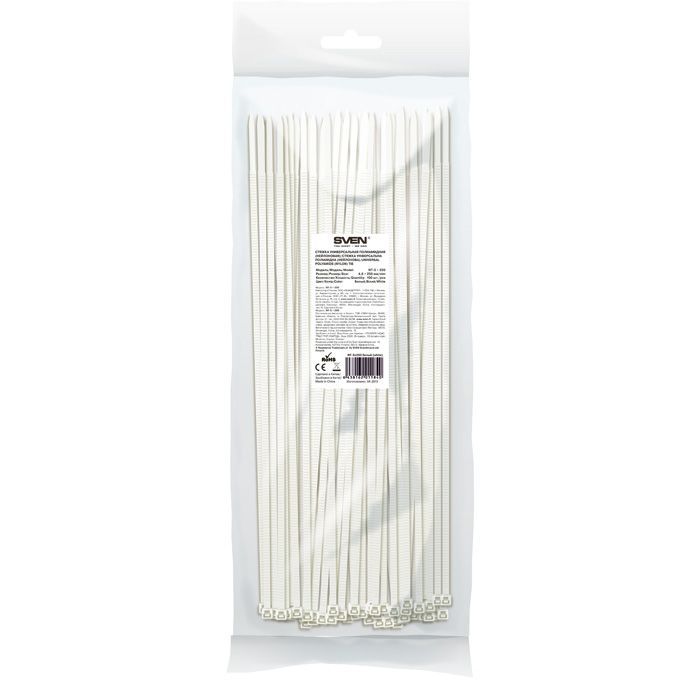 Стяжка Sven NT-5x250, white (7100135) зображення 2