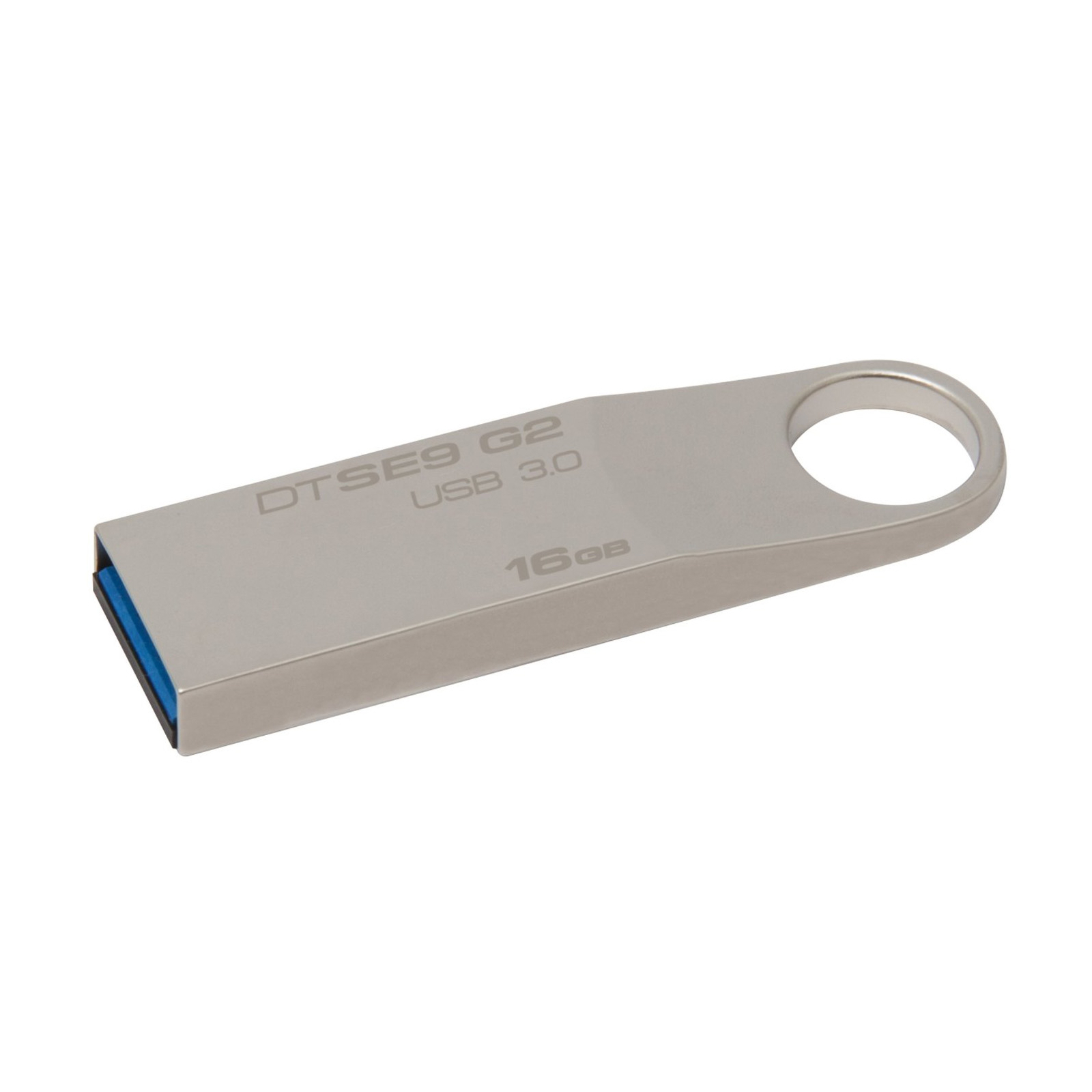 USB флеш накопичувач Kingston 16GB DataTraveler SE9 G2 Metal Silver USB 3.0 (DTSE9G2/16GB) зображення 3