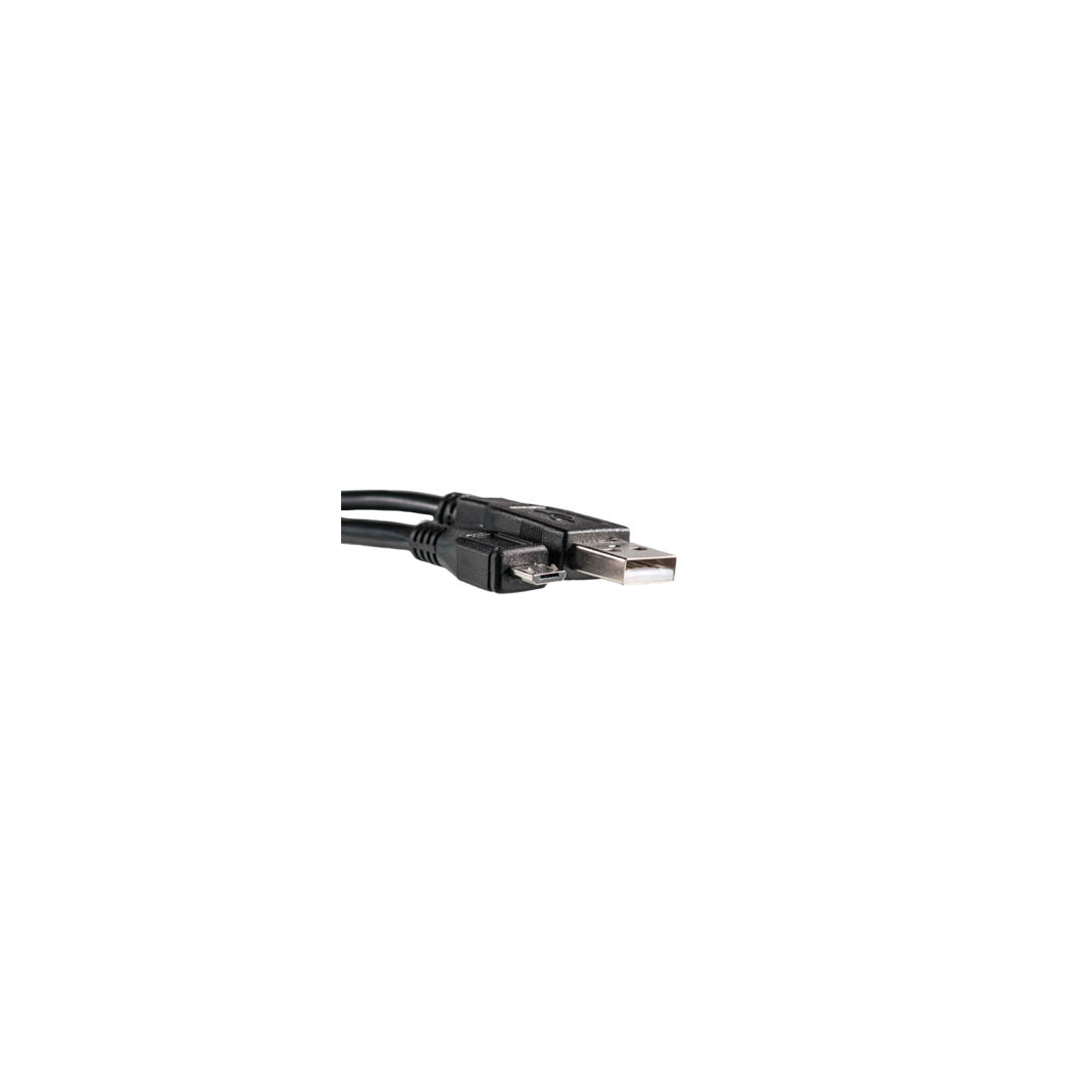 Дата кабель USB 2.0 AM to Micro 5P 0.1m PowerPlant (KD00AS1217)