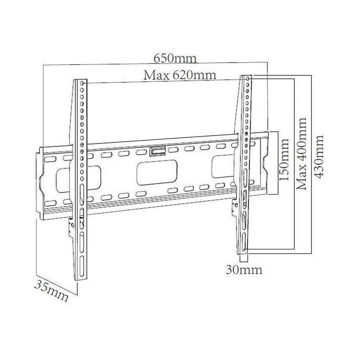 Кронштейн X-Digital STEEL SF405 Black зображення 2