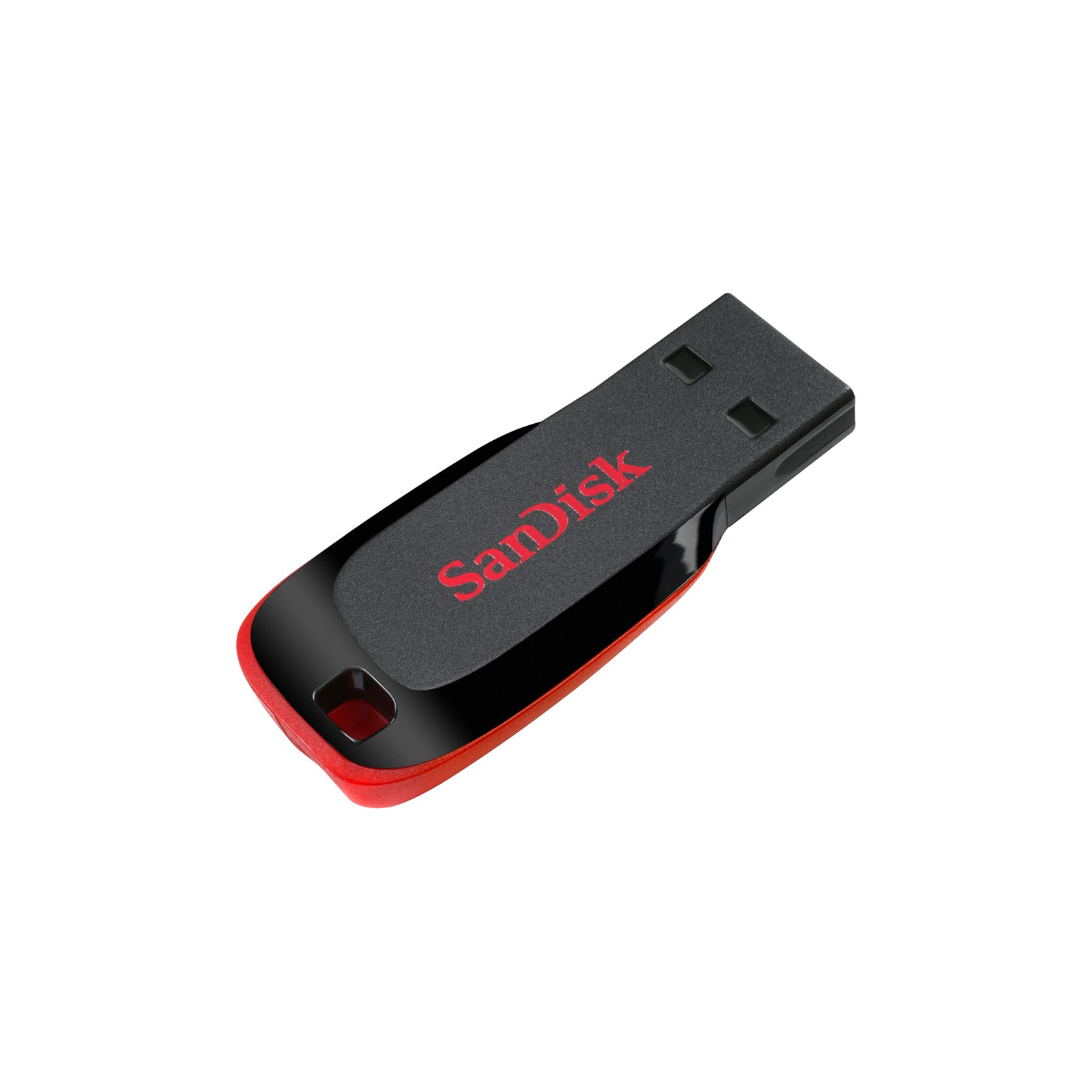 USB флеш накопичувач SanDisk 64GB Cruzer Blade Black/red USB 2.0 (SDCZ50-064G-B35) зображення 2