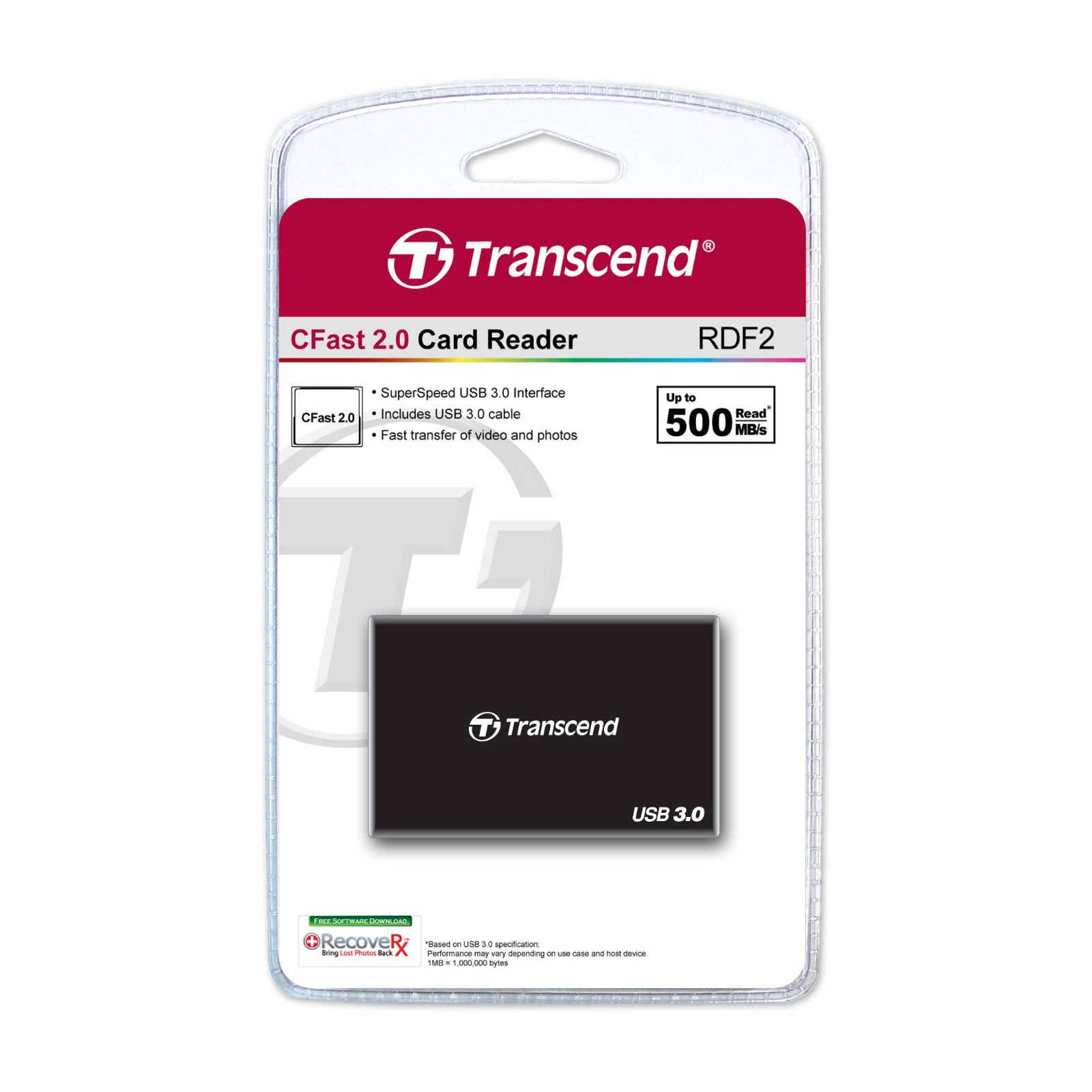 Зчитувач флеш-карт Transcend TS-RDF2 зображення 4