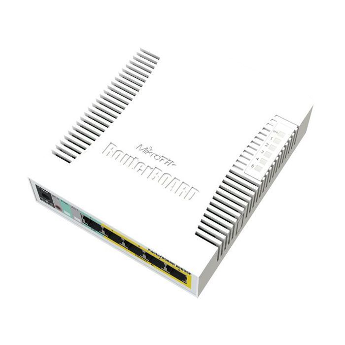 Коммутатор сетевой Mikrotik RB260GSP (CSS106-1G-4P-1S) изображение 3