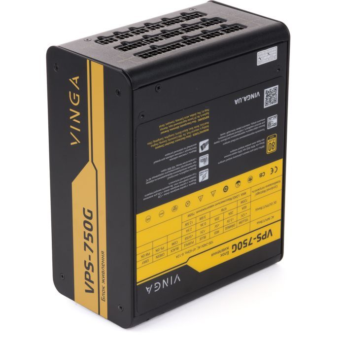 Блок питания Vinga 750W (VPS-750G) изображение 5