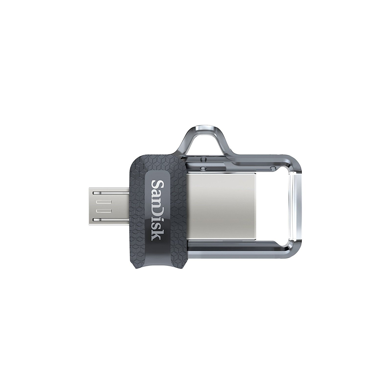 USB флеш накопитель SanDisk 64GB Ultra Dual Drive m3.0 White-Gold USB 3.0/OTG (SDDD3-064G-G46GW) изображение 2