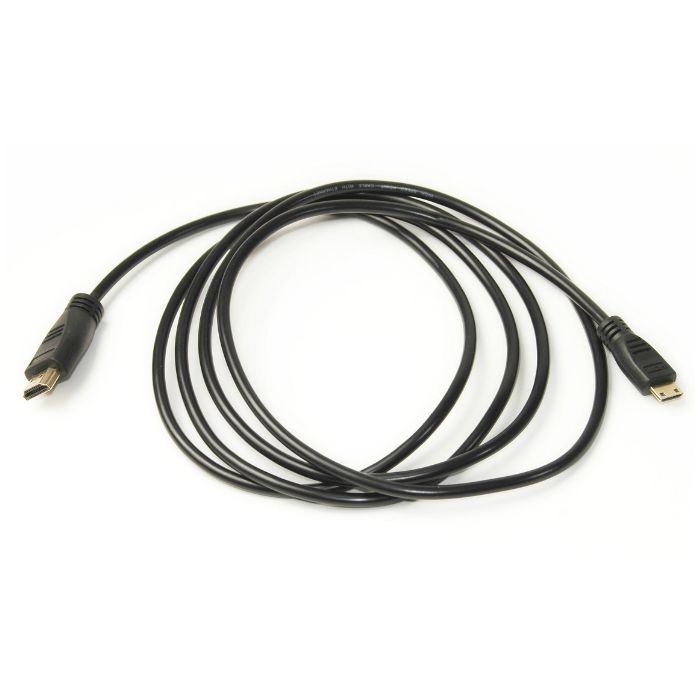 Кабель мультимедийный HDMI A to HDMI C (mini), 2.0m PowerPlant (KD00AS1273) изображение 2