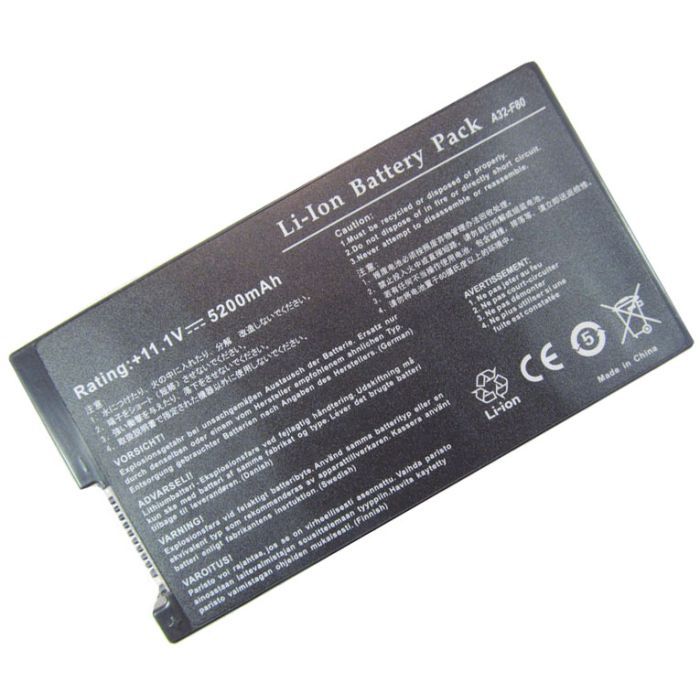 Аккумулятор для ноутбука AlSoft Asus A32-F80 5200mAh 6cell 11.1V Li-ion (A41439) изображение 2