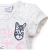 Набір дитячого одягу Breeze футболка з котиком та штанці з кишеньками (8983-74G-cream) зображення 5