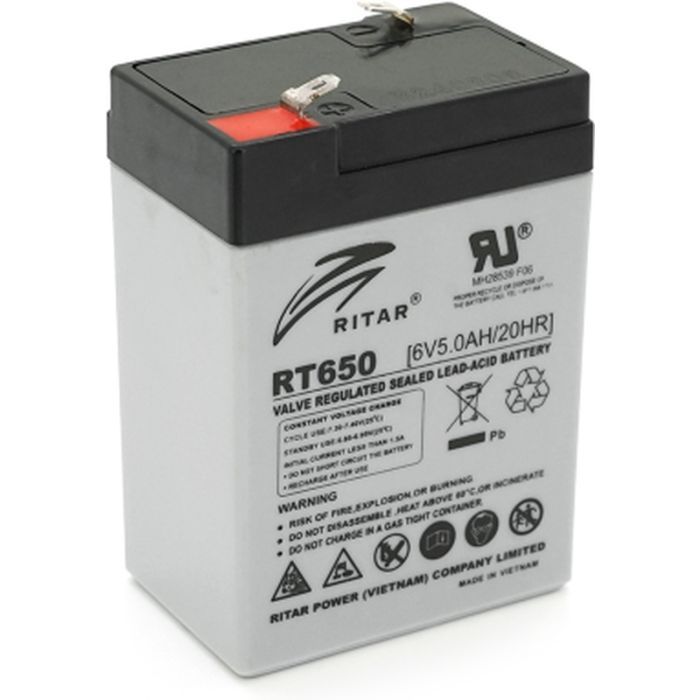 Батарея к ИБП Ritar AGM RT650, 6V-5Ah (RT650)