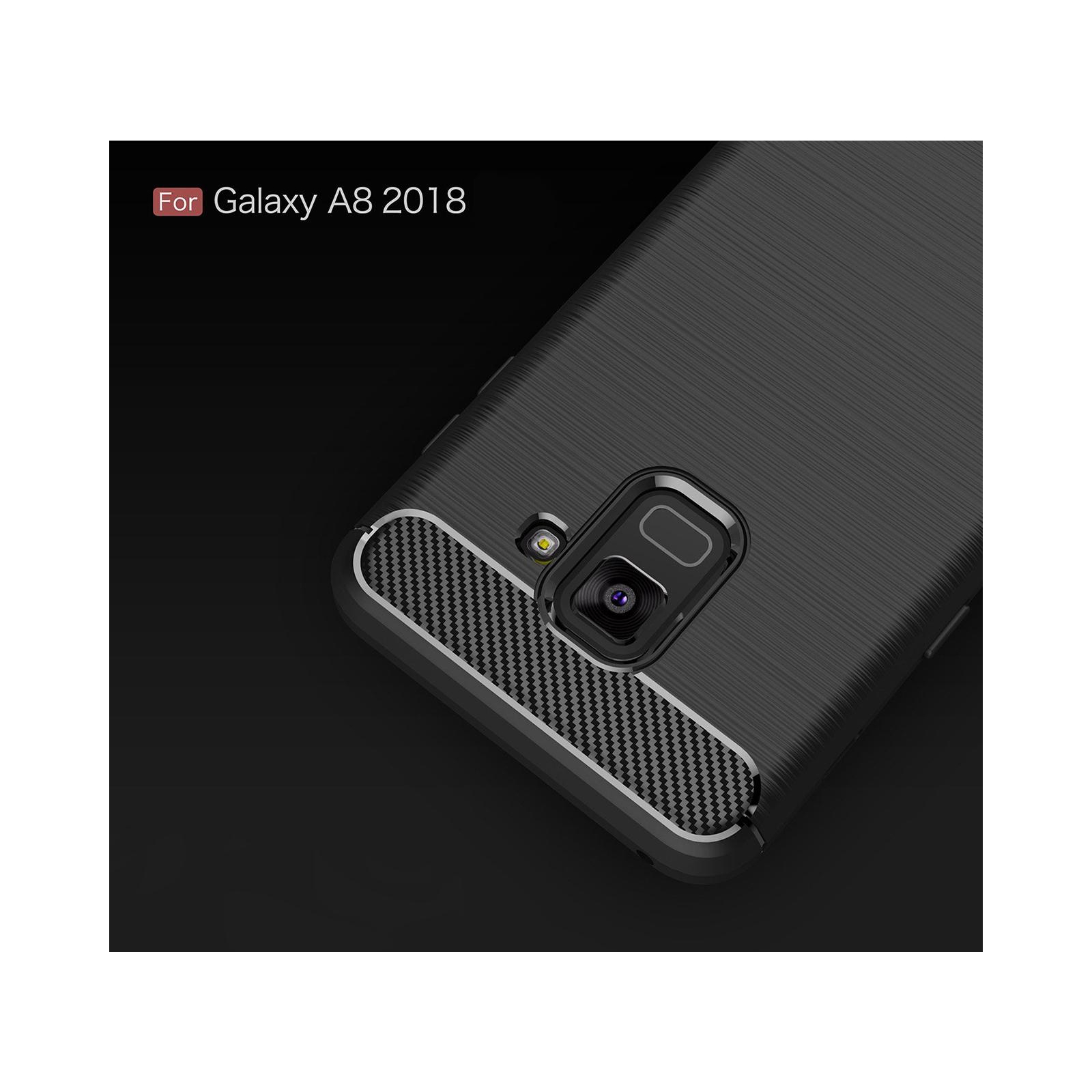 Чохол до мобільного телефона для SAMSUNG Galaxy A8 2018 Carbon Fiber (Black) Laudtec (LT-A73018B) зображення 6