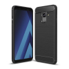 Чехол для мобильного телефона для SAMSUNG Galaxy A8 2018 Carbon Fiber (Black) Laudtec (LT-A73018B)