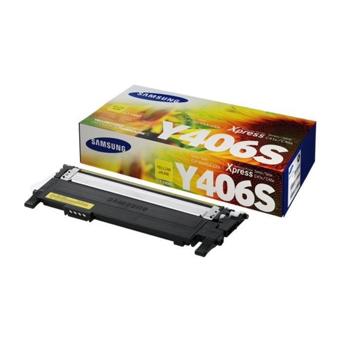 Картридж Samsung CLP-365,SL-C410W/C460W, CLX-3305 yellow, CLT-Y406S (SU464A)