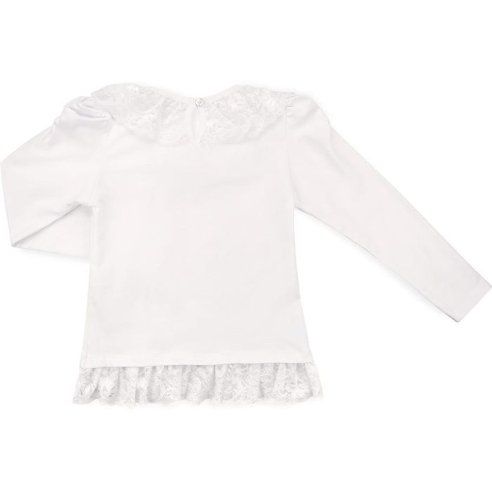 Кофта дитяча Breeze з мереживом (11179-152G-beige) зображення 4