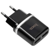 Зарядное устройство HOCO C12 2*USB, 2.4A, Black + USB Cable iPhone 6 (65597) изображение 3