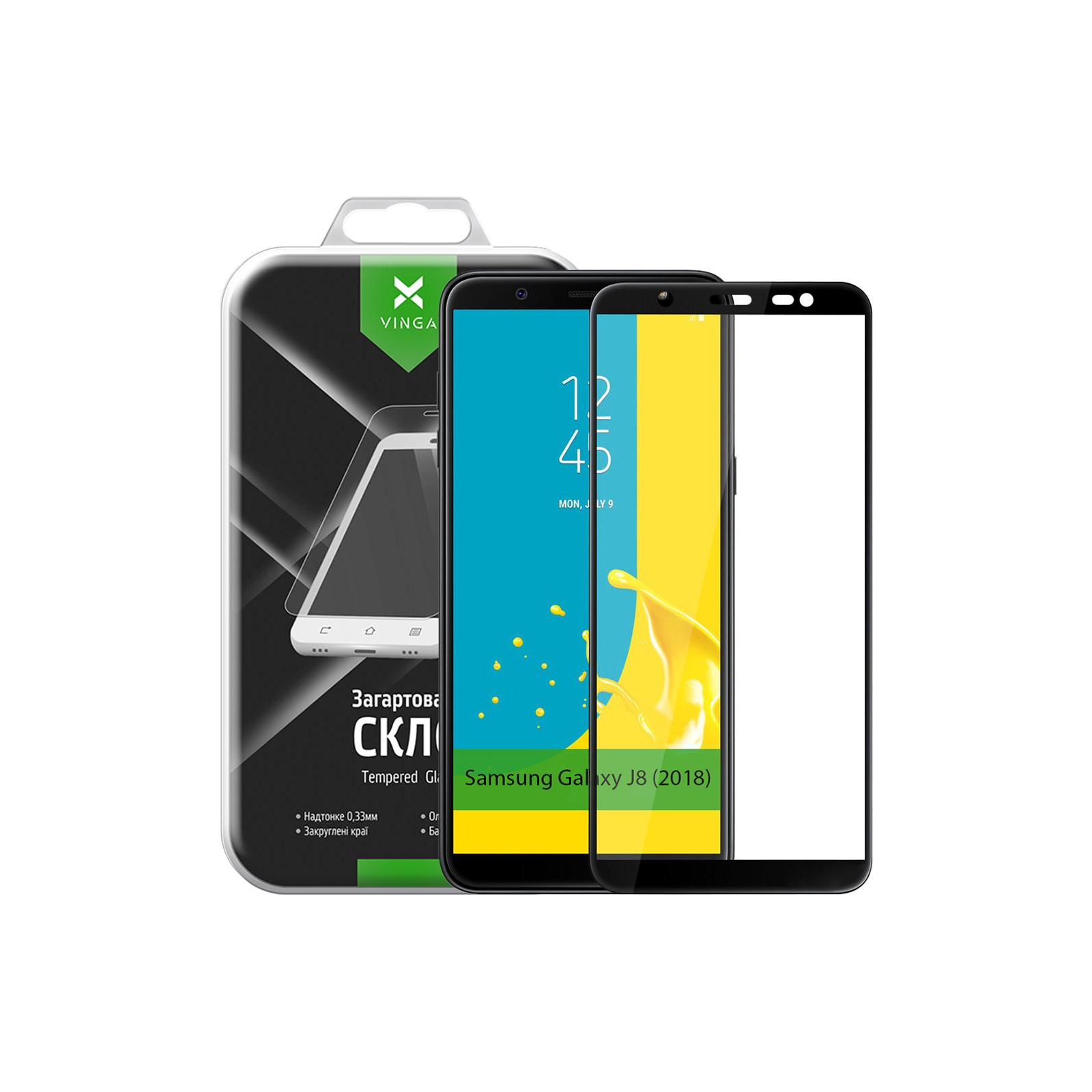 Стекло защитное Vinga для Samsung Galaxy J8 (2018) J810 (VTPGS-J810) изображение 9