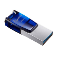 USB флеш накопитель Apacer 8GB AH179 Blue USB 3.1 OTG (AP8GAH179U-1) изображение 4