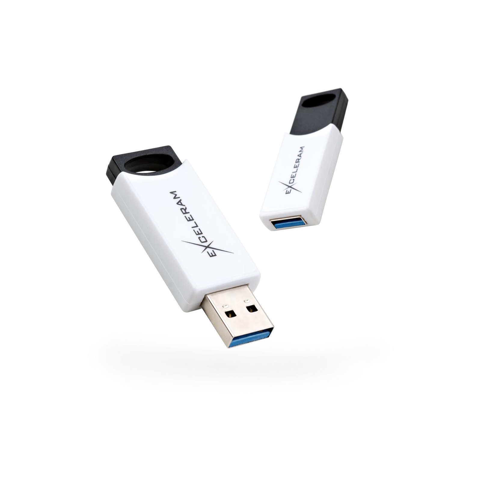 USB флеш накопичувач eXceleram 16GB H2 Series White/Black USB 3.1 Gen 1 (EXU3H2W16)
