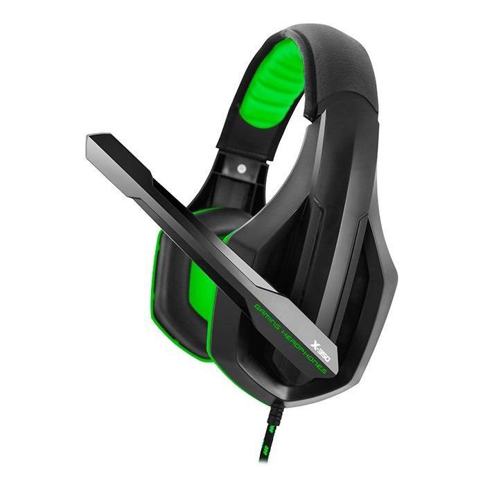 Навушники Gemix X-350 black-green