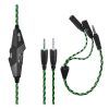 Навушники Gemix X-350 black-green зображення 4