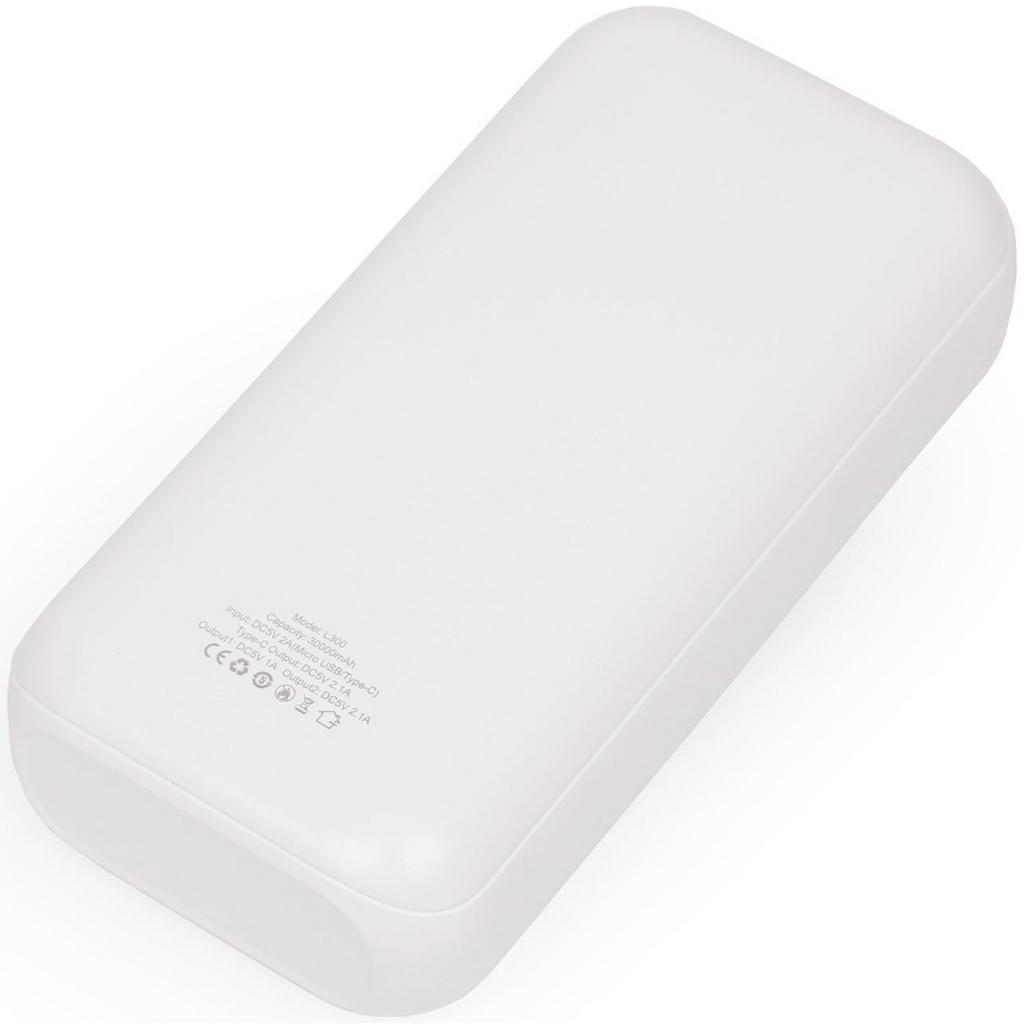 Батарея универсальная Nomi L300 30000 mAh White (430683) изображение 2