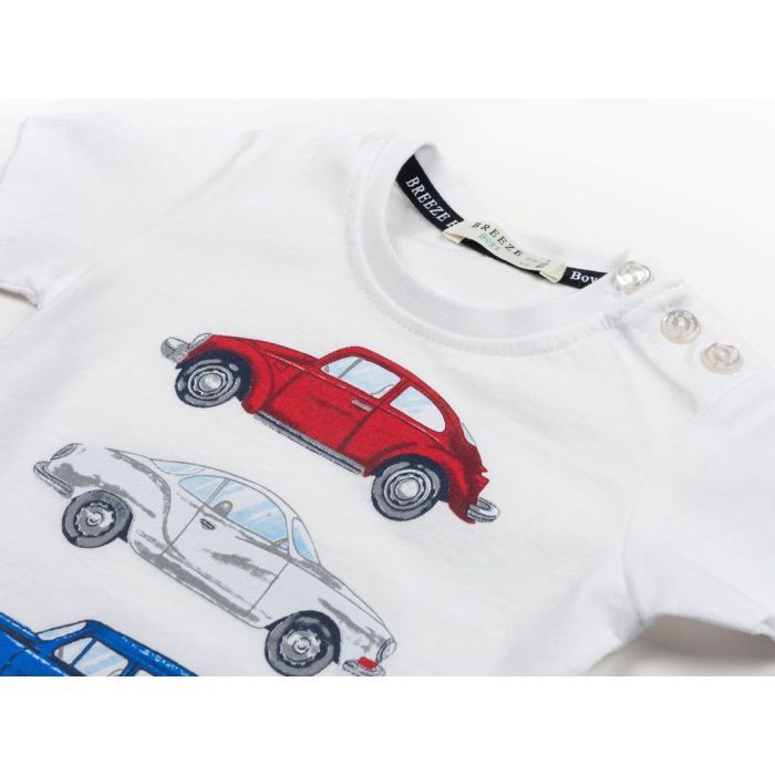 Набор детской одежды Breeze с машинками (12365-80B-blue) изображение 2
