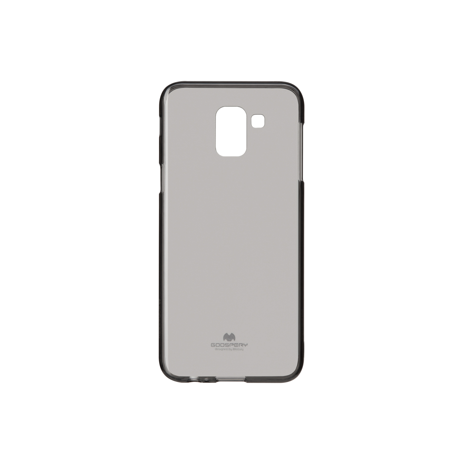 Чехол для мобильного телефона Goospery Transparent Jelly Samsung Galaxy J6 J600 Black (8809621284507)