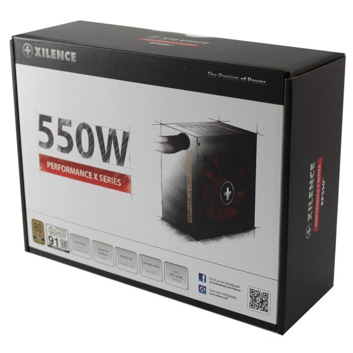 Блок питания Xilence 550W Performance X (XP550R9) изображение 4