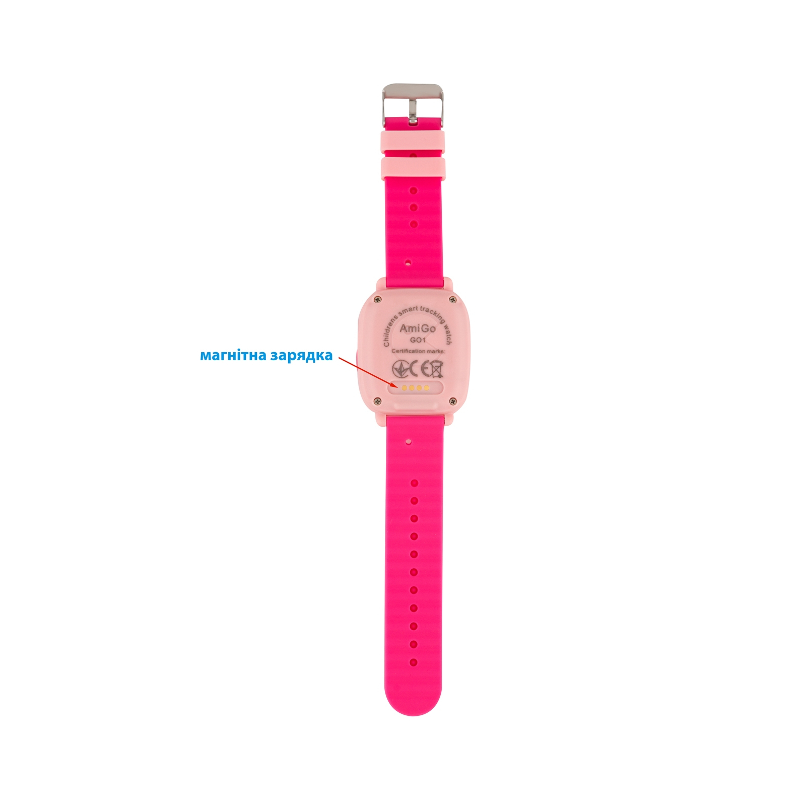Смарт-годинник Amigo GO001 iP67 Pink (458092) зображення 10