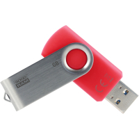 USB флеш накопитель Goodram 16GB UTS3 Twister Red USB 2.0 (UTS2-0160R1BLB) изображение 2