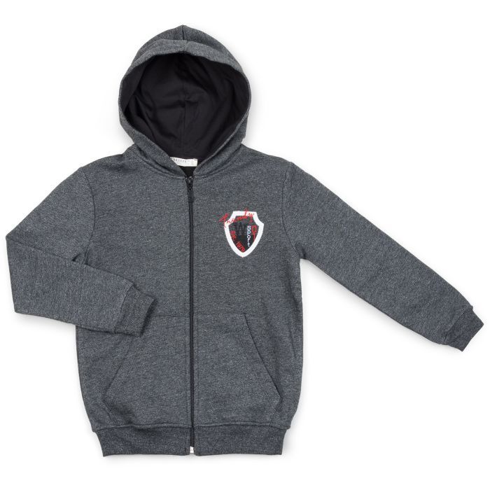 Кофта детская Breeze на молнии (11785-152B-gray)